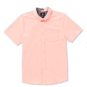 Men’s VOLCOM EVERETT - OXFORD SHORT SLEEVE BUTTON UP